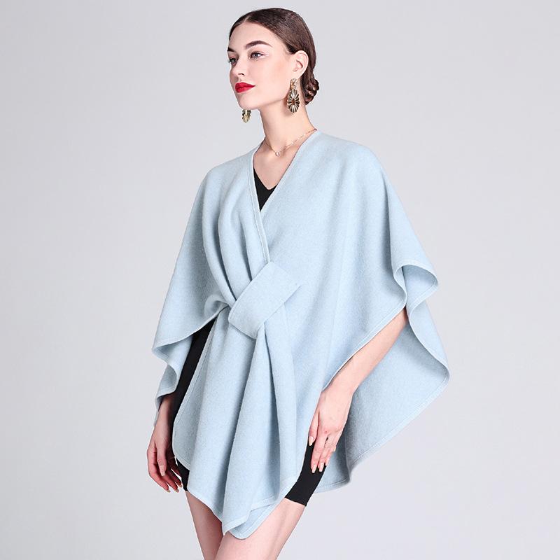 

Elegant Shawl Lightweight Warm Soft Outerwear Fashion Autumn Winter Accessory