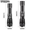 Strong Flashlight Led Outdoor Searchlight Power Display Usb Rechargeable Strong Torch Portable Mini Light