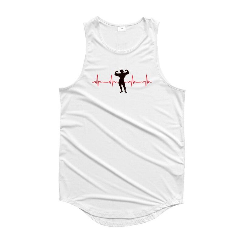 Muscleguys Mens Gym Clothing Fitness Sleeveless Vest Polyester Quick-drying Training Sweatshirt Sling