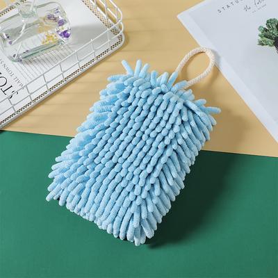 Quick DryHand Towels Kitchen Bathroom Hand Towel Ball with Hanging Loop Microfiber Towel Cleaning Cloth Kitchen Towel