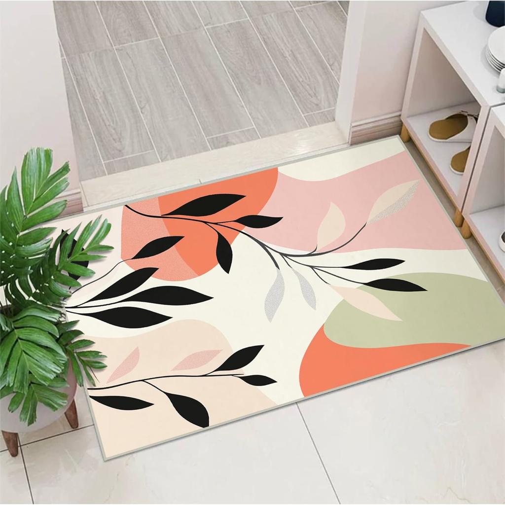 Western Aztec Rug Area Rug for Living Room Southwestern Farmhouse Machine Washable Low Pile Soft Large Carpet for Dining Room