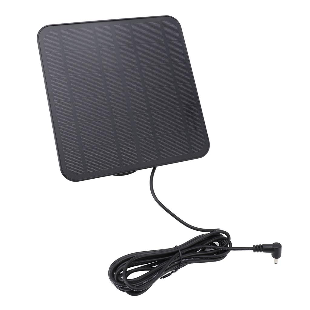 Panou solar pentru cameră de securitate 6V 5W DC Port Panou de încărcare solară pentru exterior Rezistent la intemperii pentru Ring