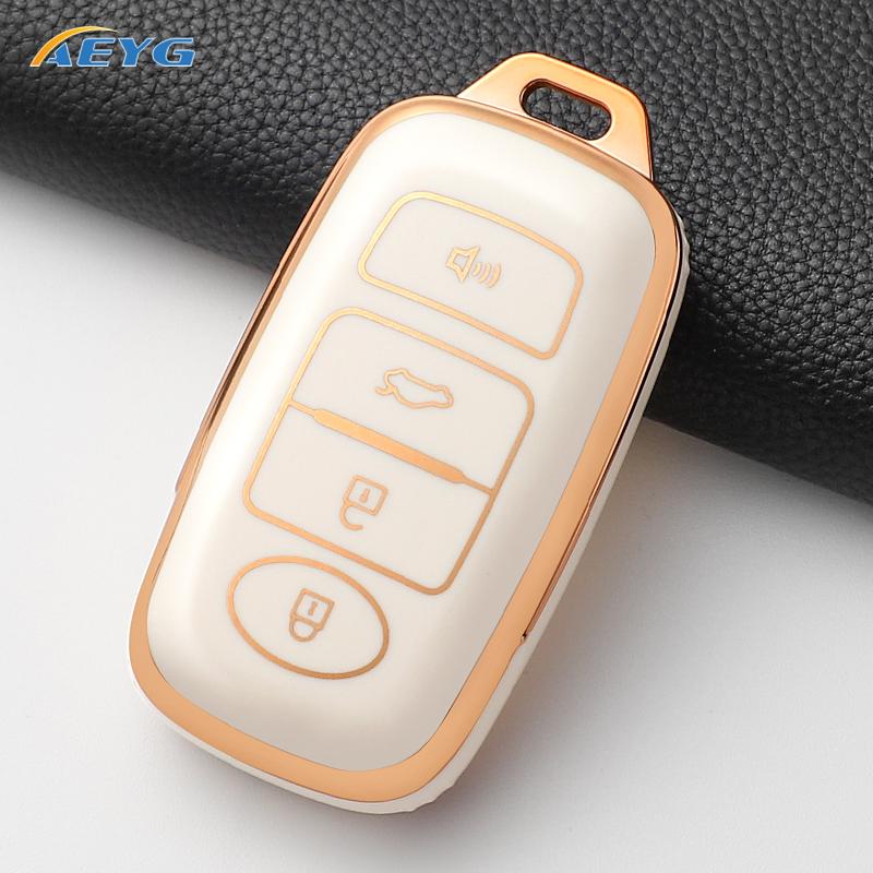 New Soft Tpu Car Key Case Cover For Perodua Yaris Ativ Raize Veloz Avanza Rush Daihatsu For Toyota Holder Fob Accessories
