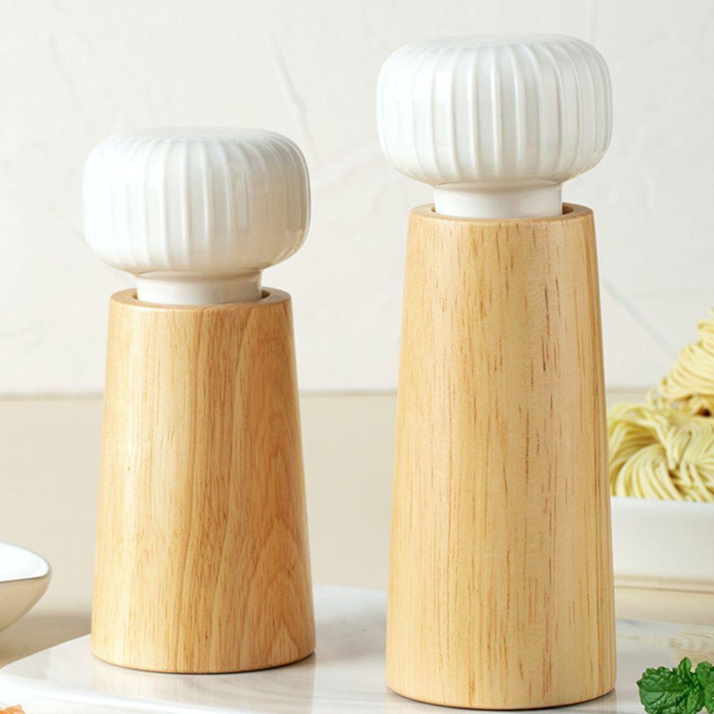 Manuelle Pfeffer-Salz-Mühle Nordischer Stil Gewürzmühle Pfeffer-Salz-Mahlflasche Steak