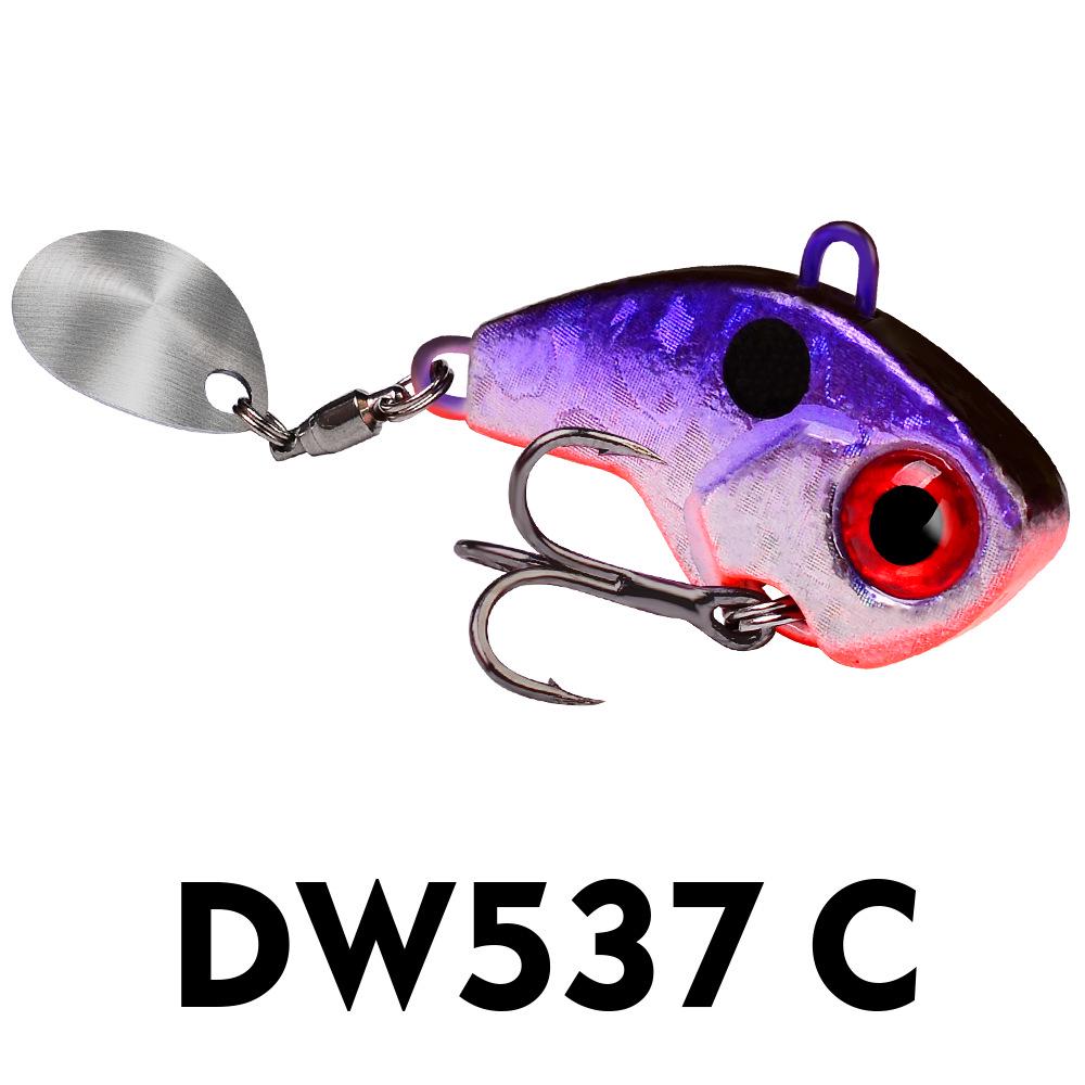 Mini VIB Spinnerbait: Sinking Rotating Vibration Artificial Fishing Lure with Bionic Design