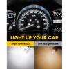 Antline T5 37 74 2721 PC74 PC37 LED Bulb White, Super Bright Canbus Error Free 12 Volt Replacements for Interior Dashboard Indicator trument Panel