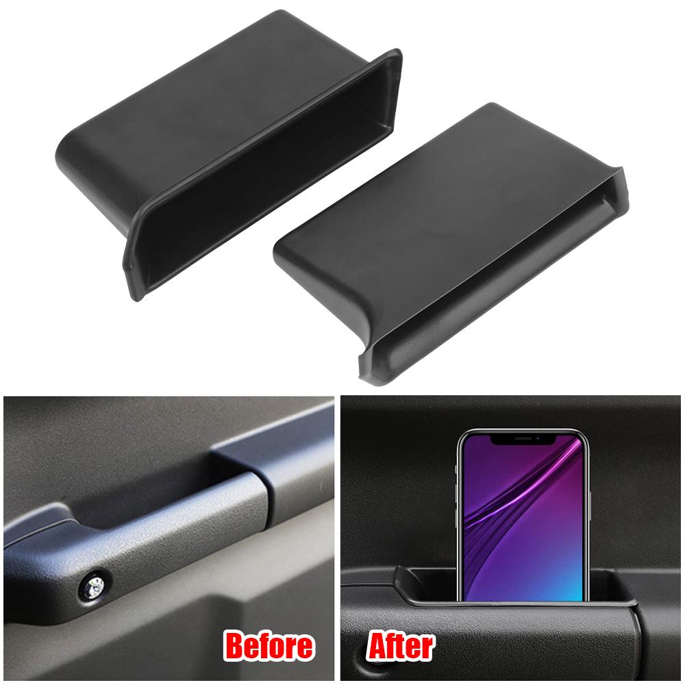 Boční úložný box předních dveří Organizér na rukavice Držák na telefon Pouzdro Kapsa na rukojeti Příslušenství interiéru auta