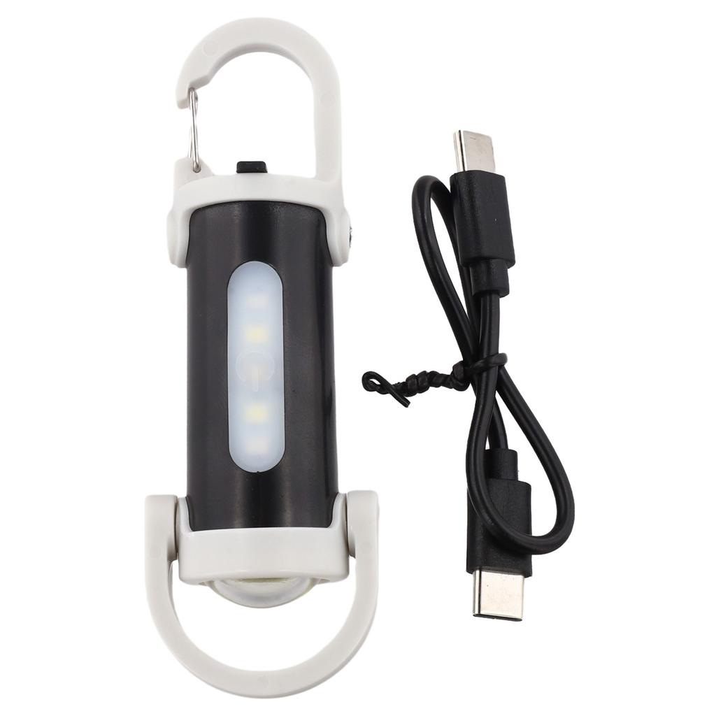 ABS Waterproof Material Compact LED Flashlight Portable Power Bank