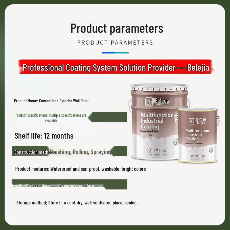 Belaga Camouflage Exterior Emulsion Paint