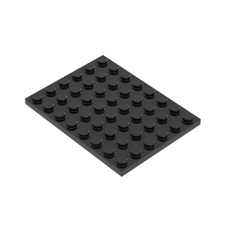 Non-Toxic Moc Small Particle Building Blocks 6X8 Pieces Base Plate Diy Parts Accessories Compatible 3036