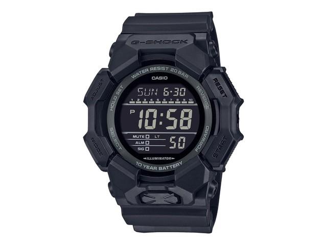 Casio G-SHOCK GD-010-1A1JF Total Black Carbon Big Case Digital Men Watch NEW
