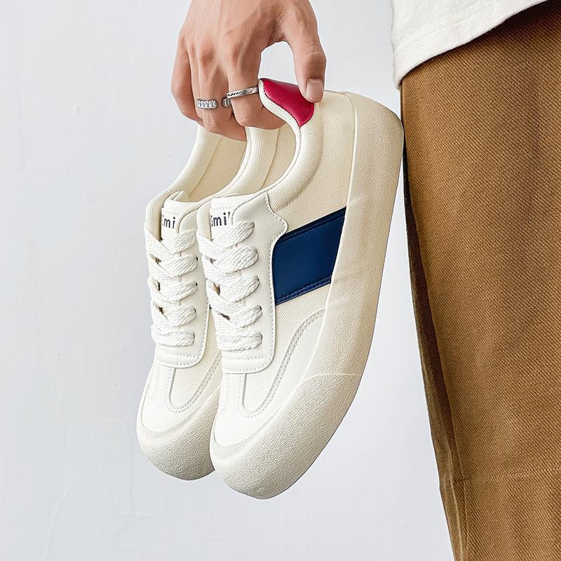 

Модные парусиновые кроссовки для мужчин, дышащие эспадрильи, новые повседневные туфли для мужчин, удобные кроссовки на вулканизированной платформе для ходьбы 39 бежевый