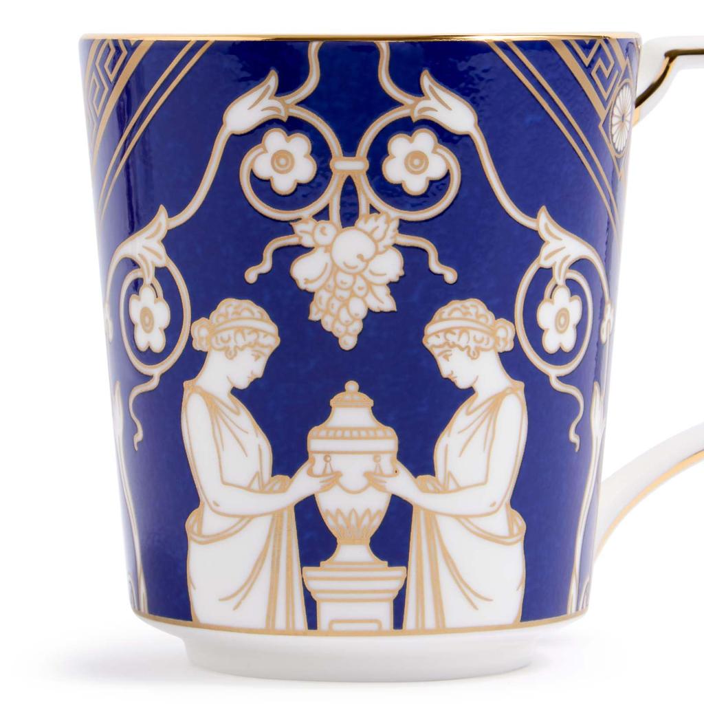 [Officially Imported] Wedgwood Renaissance Gold Accent Mug, Approx. 300ml, Wedding Gift, 1076484