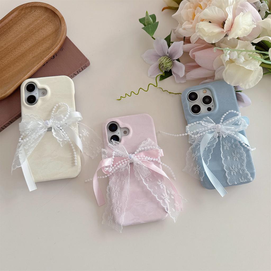 Cute Butterfly Bow Stand Stand Phone Case For iPhone 17 Pro Max 16 Plus 15 14 13 12 11 Comfortable Grip Shockproof Cover
