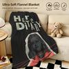 Movie HHereditaryY Throw Warm Soft Flannel Blanket Multiuse for Sofa Bed Camping Travel Nap