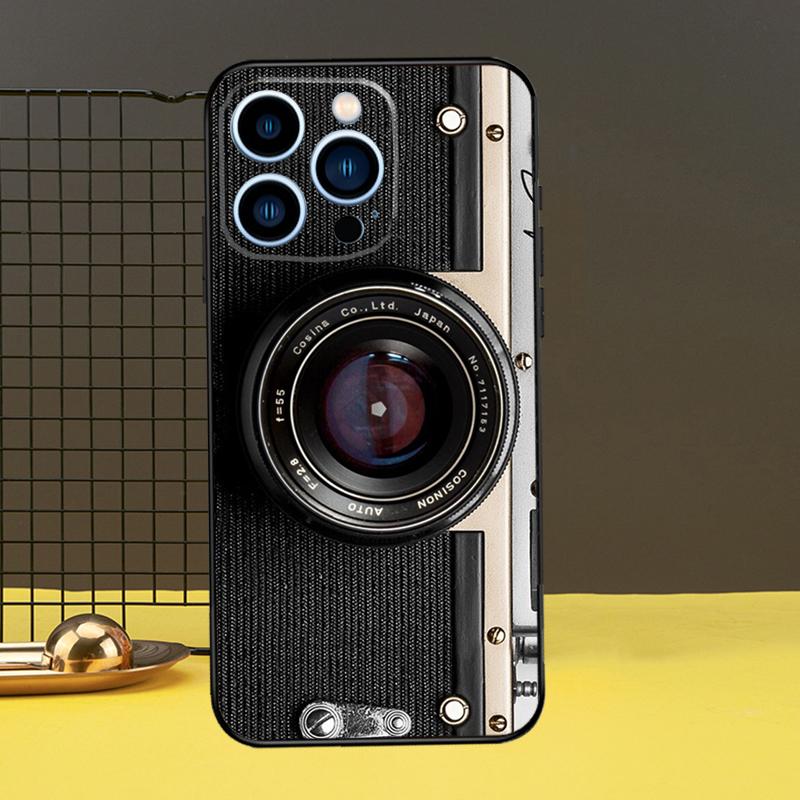 

Retro Classic Vintage Camera Phone Case For iPhone 13 12 14 11 15 Pro Max Plus Mini 7 8 SE 2020 2022 X XR XS Max Cover iPhone 15Pro MAX