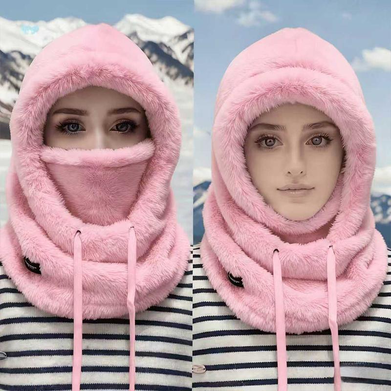 Warm Thermal Windproof Balaclava Ski Hood Motorcycle Polar Fleece Adjustable Cycling Neck Cover Full Face Mask Winter