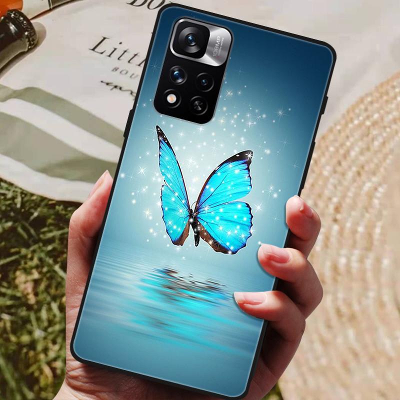 Für Xiaomi Redmi Note 11 Pro Plus 5G Hülle Weiche Silikon Handy Rückseite für Xiaomi Redmi Note11 Pro + Plus Coque Fundas Bumper