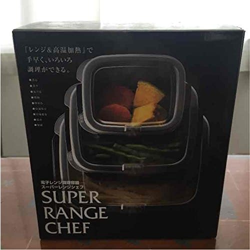 

Iwatani Super Range Chef Microwave Cooking Containers, 10-Piece Set