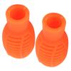 2 Stück Drumsticks Überzug Drum Silent Tips Silikon Schutzhülle Percussion Zubehör
