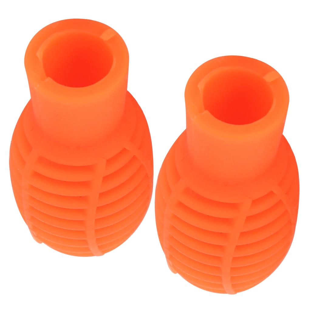 2 Stück Drumsticks Überzug Drum Silent Tips Silikon Schutzhülle Percussion Zubehör