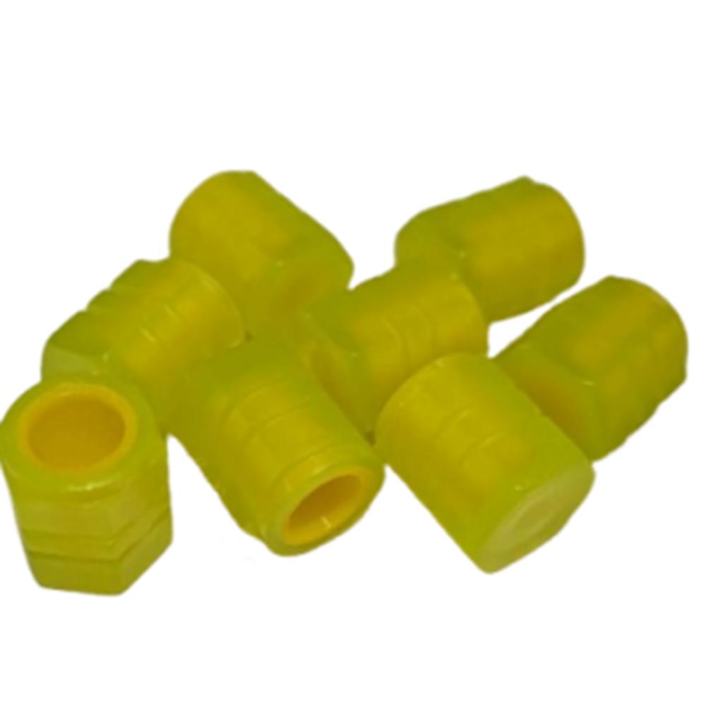 

8Pcs Night Glowing Luminous Fluorescent Valve Caps Super Bright Tyre Valve Stem Cover Bicycle Wheel жёлтый