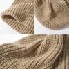 Women's Woolen Beanie: Warm, Knitted, and Versatile for Autumn/Winter - Perfect for Large Head Circumference and a Flattering Small Face Look.