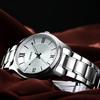 Casio Standard Series Classic Minimalist Round Watch Retro Business Fashion Quartz Movement Stainless Steel Strap Men watches Silver MTP-V005D-7B5