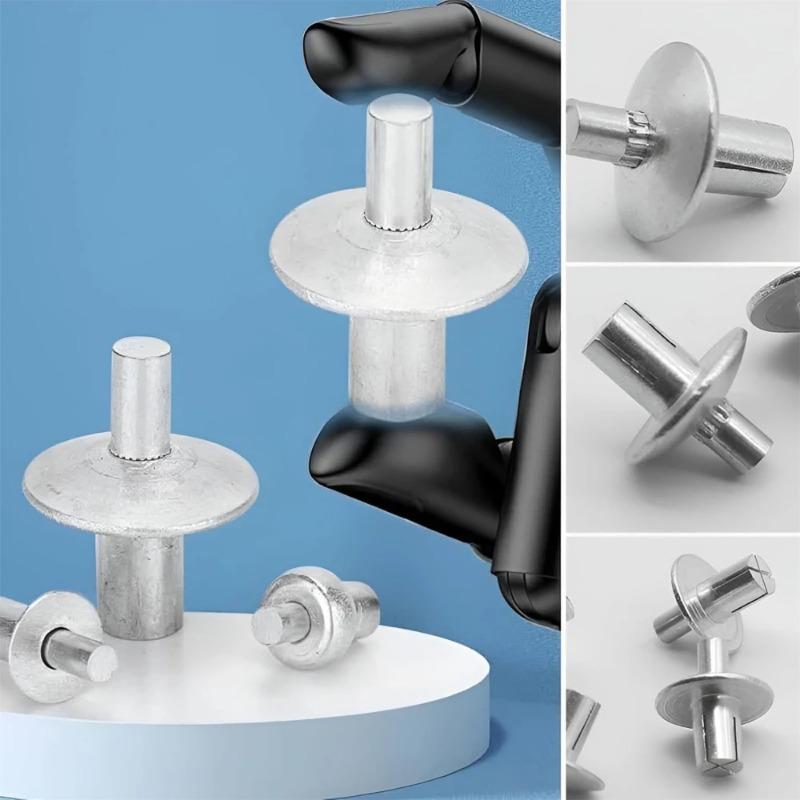 Aluminum Core Rivets Hammer Drive Expansion Nails Round Head Percussion Tapping Screws Fixing Nail Home Furniture Screw Fastener