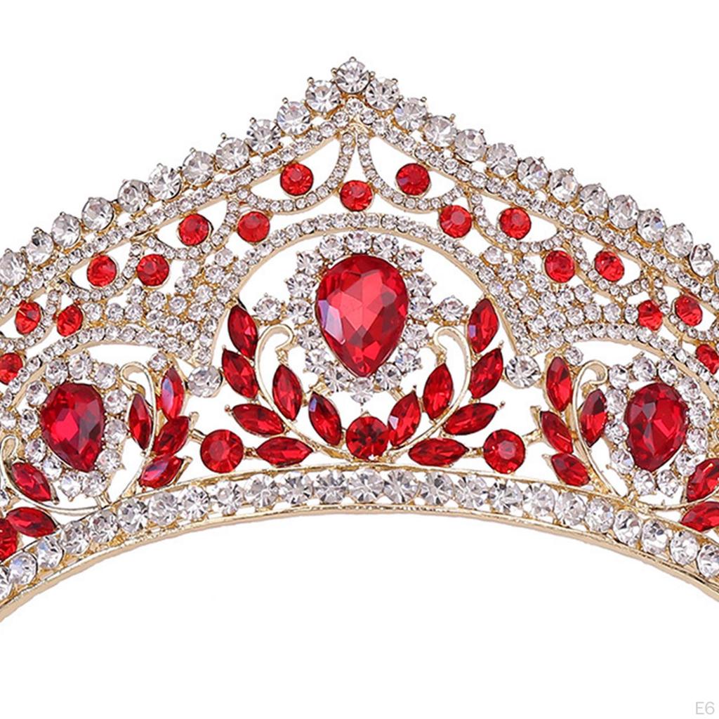 Crown Tiara Bride Headband girl Hair Accessory Bridal Headpieces for Halloween Stage