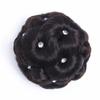 1PCS Fashion Round Hair Bun Curly Hairs Bride Rhinestone Headwear Personalized Styling Tools for Women Gifts Barnet Accessories
