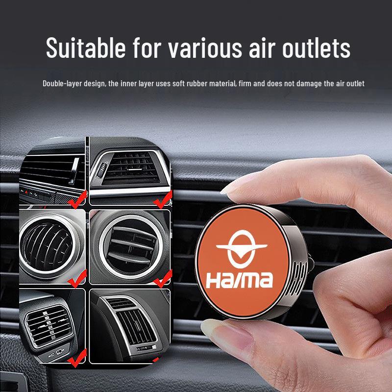 Haima Car Aroma Diffuser: Long-lasting, Light Fragrance for Odor Removal