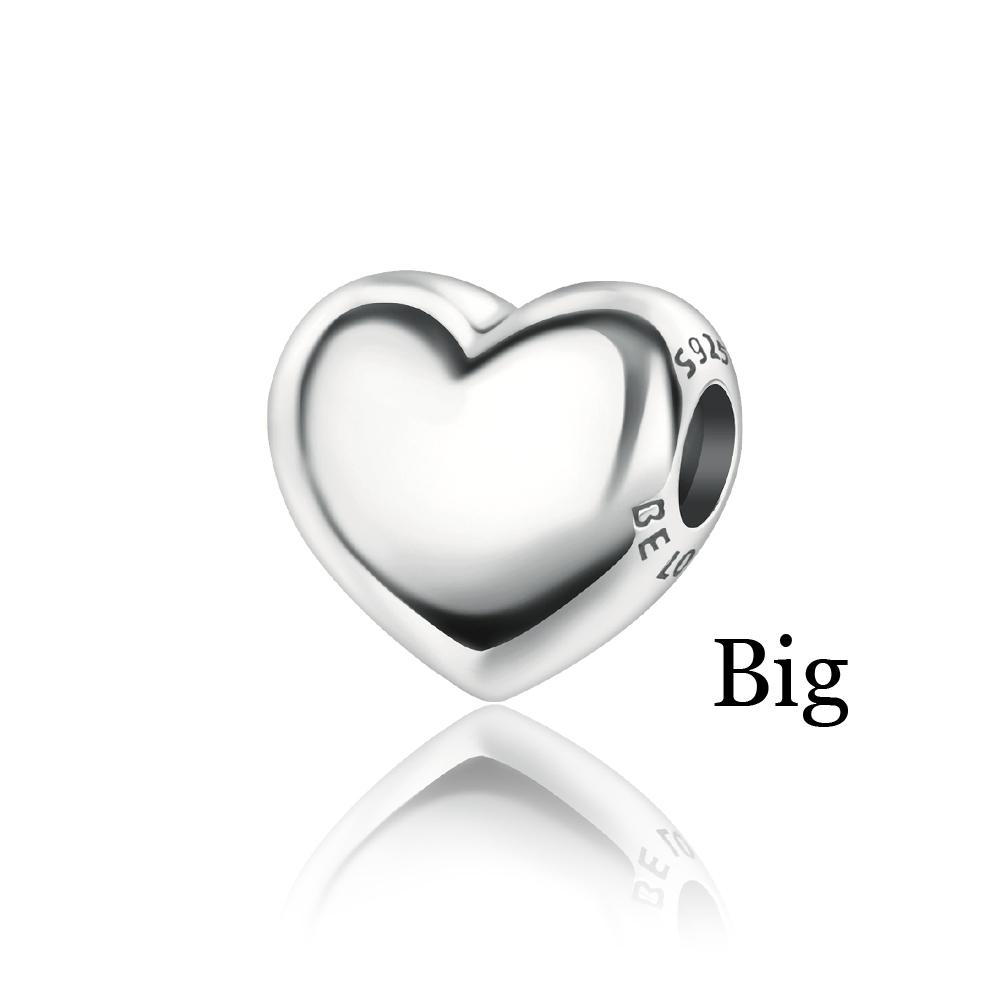 925 Silver Luminous Firefly Love Guitar Beads Pendant Fit Bracelet DIY Women Jewelry Gift