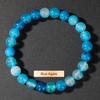 Beaded bracelet powder crystal garnet natural stone tiger's eye stone bead string natural crystal bracelet design