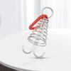 Octopus Deck Peg Spiral Shaped Adjustable Spring Durable Outdoor Camping Octopus Rope Buckle