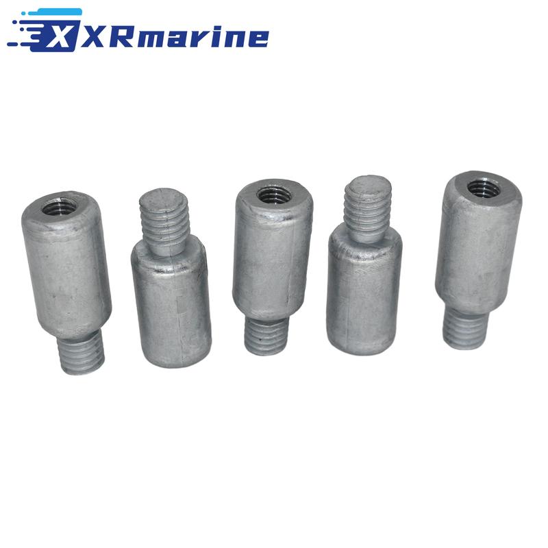 

5 Pcs Zinc Saltwater Anode For Volvo Penta AD AQ AQAD BB D4 D5 D6 D7 D8 D9 D11 D12 DP HS KAD KAMD M MD MS SP TMD TAMD 804107
