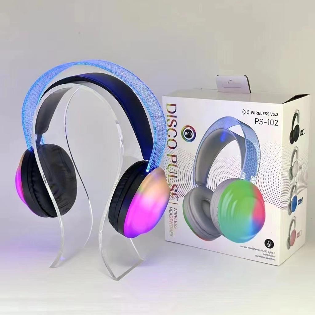 JYL TS Over-ear Gradient Glowing Adaptive Bluetooth Headphones