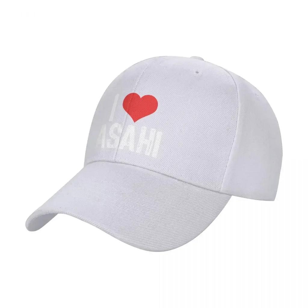 I Love Asahi Baseball Cap Fishing Cap Tea Hat Sun Hats For Women Mens