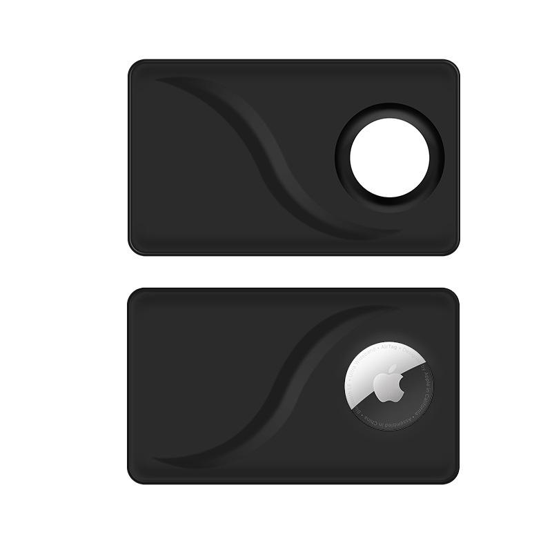 

Защитный кошелек-чехол для AirTag в виде карточки AirTag Locator Protective Case чёрный