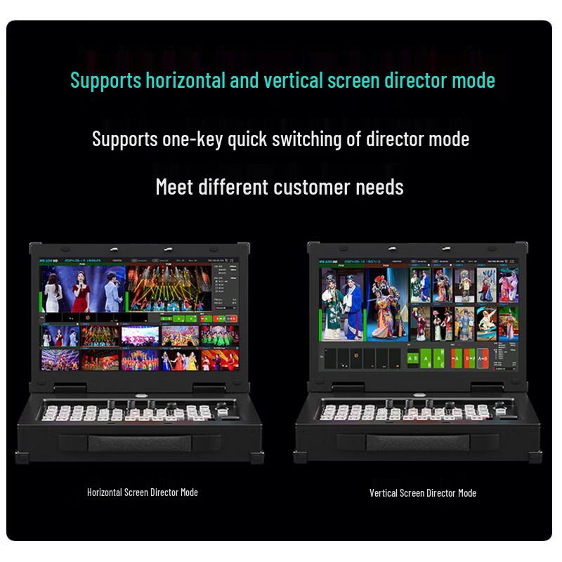 Oton CS102Pro 6-Channel Live Broadcast Switcher
