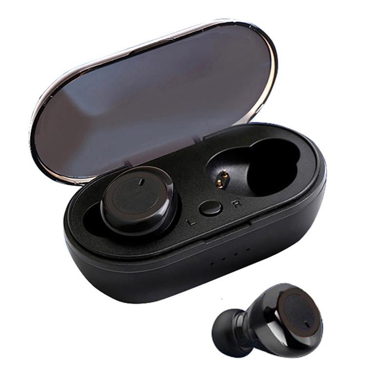 Y50 Tws Bluetooth Earphones Wireless Headset Waterproof Deep Bass Earbuds Sport Earphones True Wireless Stereo Headphones