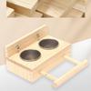 Parrots Cage Perch Stand Perch Parrots Perch Toy Feeding and Watering Supplies