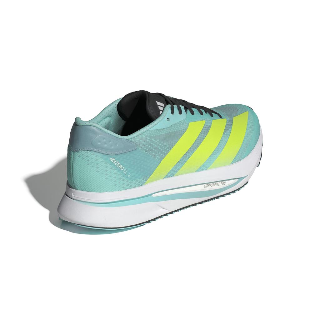 Adidas Adizero SL2 Running Shoes NMQ07 Flash Tone Size cm Aqua/Lucid Lemon/Mint (JR5121) 27.5