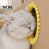 Shedding Solution Cat Self Groomer for Cardboard Boxes, DIY Grooming Brush Friendly Toy Ring, Hands-Free Massage Comb House Door Hole Hair Cleaner