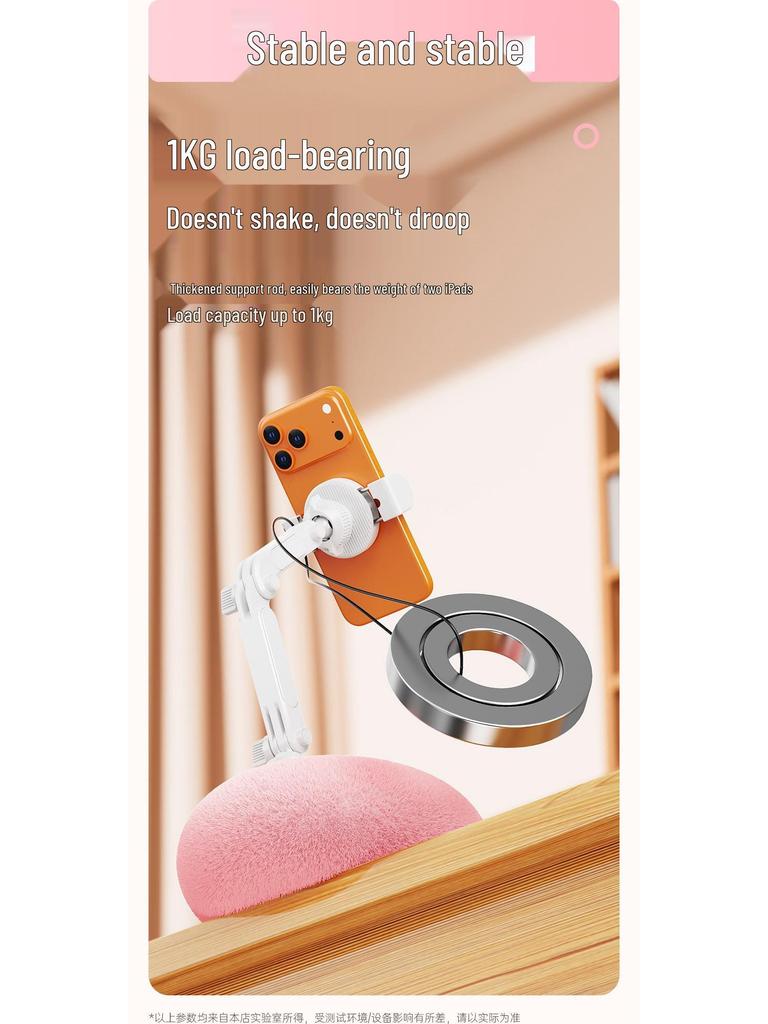 Plush Pillow Phone Holder: Lazy Stand for Comfortable Video Watching In Bed