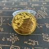 Tourist attraction commemorative coins, Four Famous Towers, Yueyang Yellow Crane Tower, metal cultural and creative souvenirs and gifts