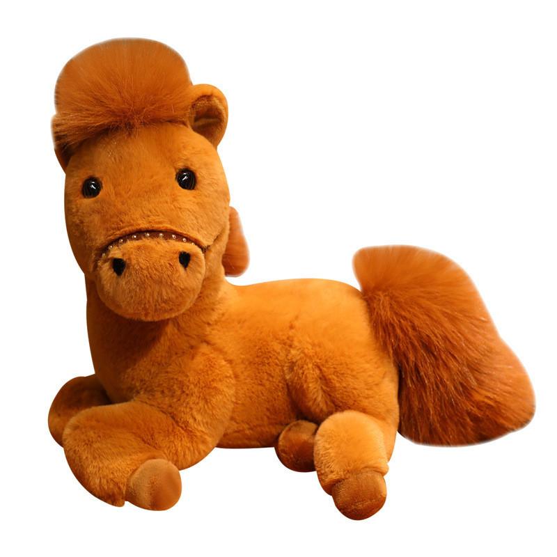 Peluche Anno del Cavallo con Imbottitura in Cotone 3D per le Celebrazioni del Capodanno Lunare