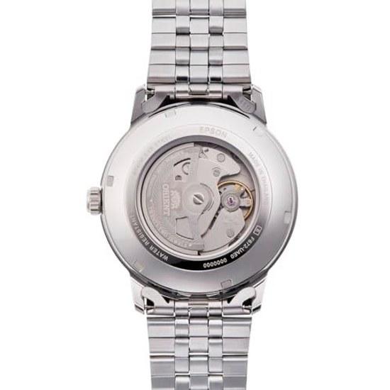 ORIENT automatische Armbanduhr mechanisch Herstellergarantie RN-AC0F02S Herren weiß silber