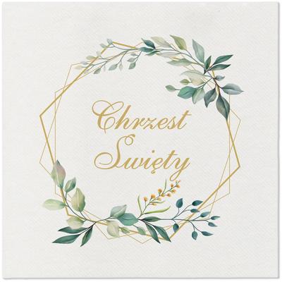 Premium Airlaid Cutlery Napkin Bags, "Wedding", 40 X 40 25 Pcs