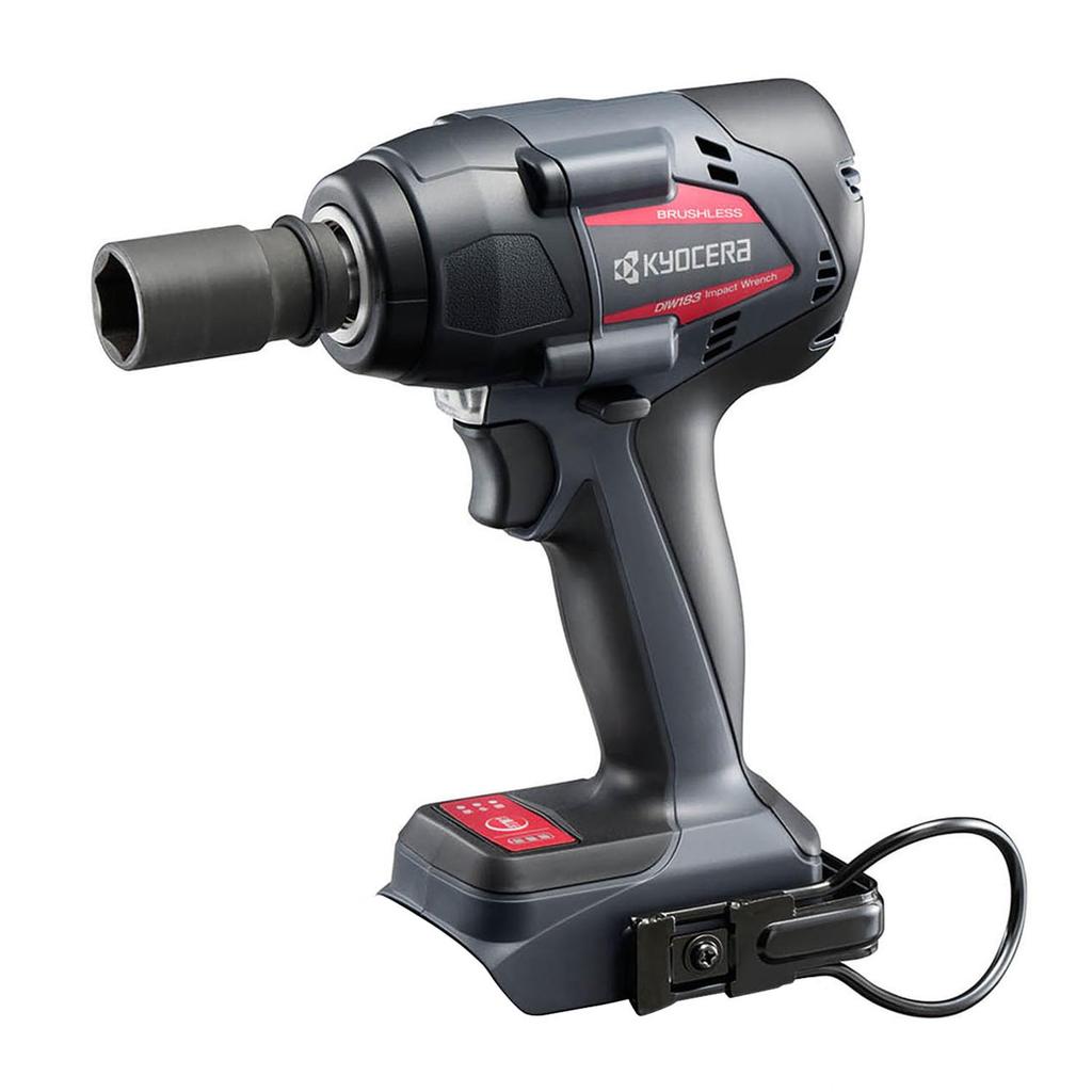 Kyocera Formerly Ryobi Rechargeable Impact Wrench DIW183 Body Only Battery Carrying Case Sold 655800B Unit Can Handle All Bolt Tightening for Wooden